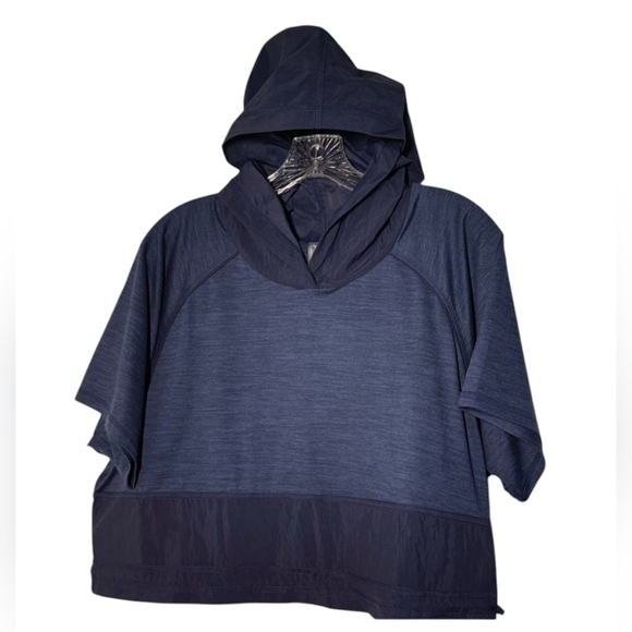 Free People Movement On the Move Hoodie Midnight Navy Size Oversize Small - Picture 2 of 8